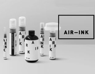 AIR-INK: The world's first ink made out of air pollution